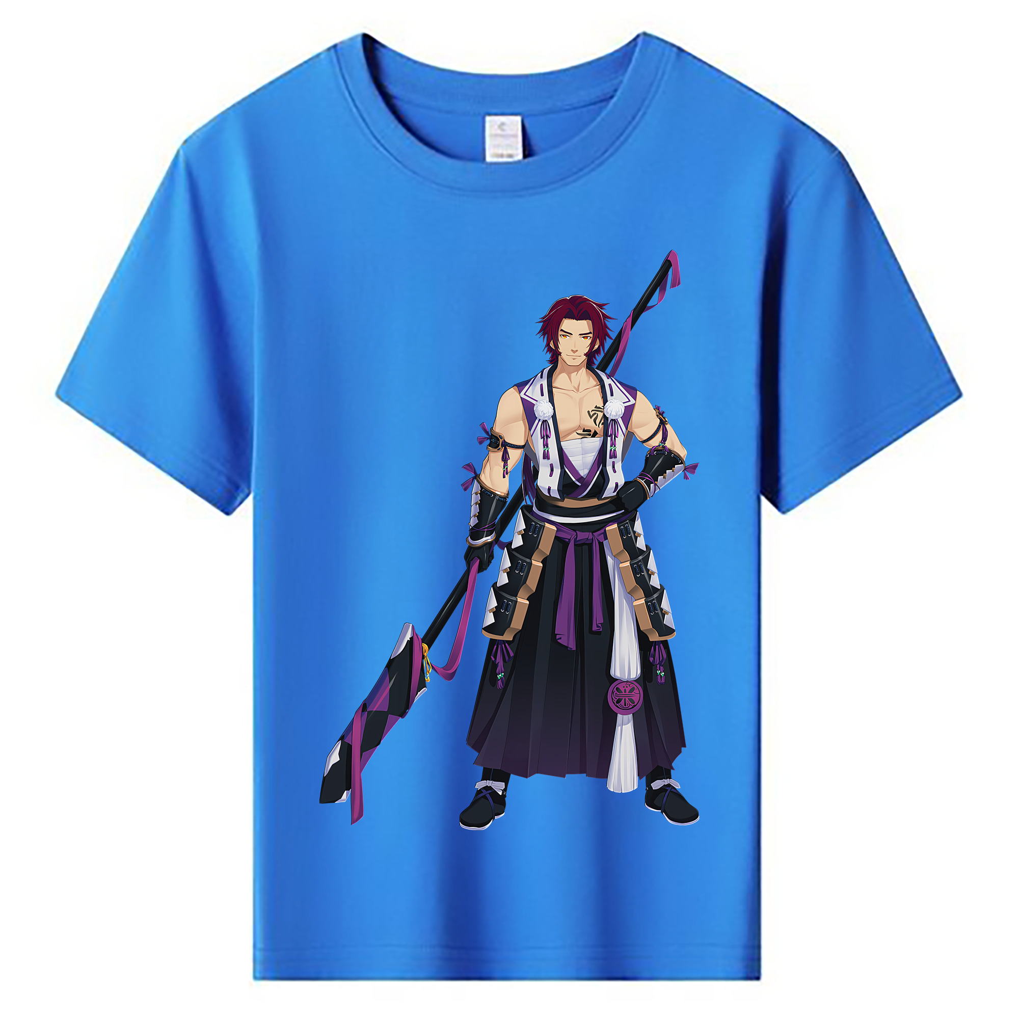 （画像用） 刀剣乱舞 Touken Ranbu 綿100％キッズTシャツ（フロントプリント）